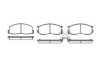 KAWE 0187 02 Brake Pad Set, disc brake